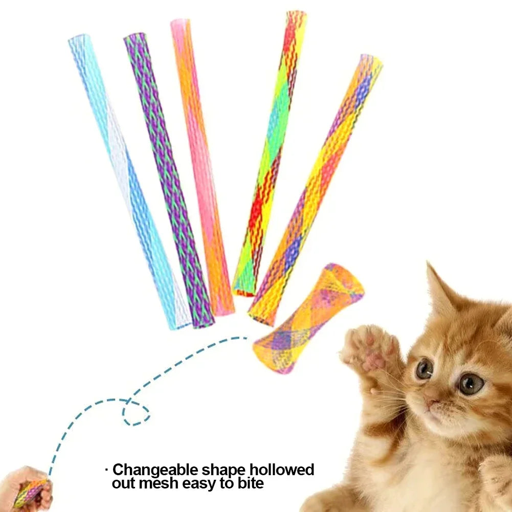 Jouets interactifs pour chat – Lot de 10 (griffes, mordre, s’amuser)