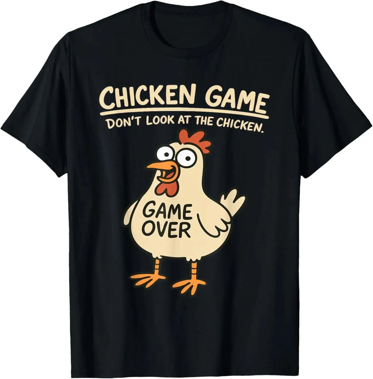 T-shirt Humoristique Poulet – Imprimé Personnalisé