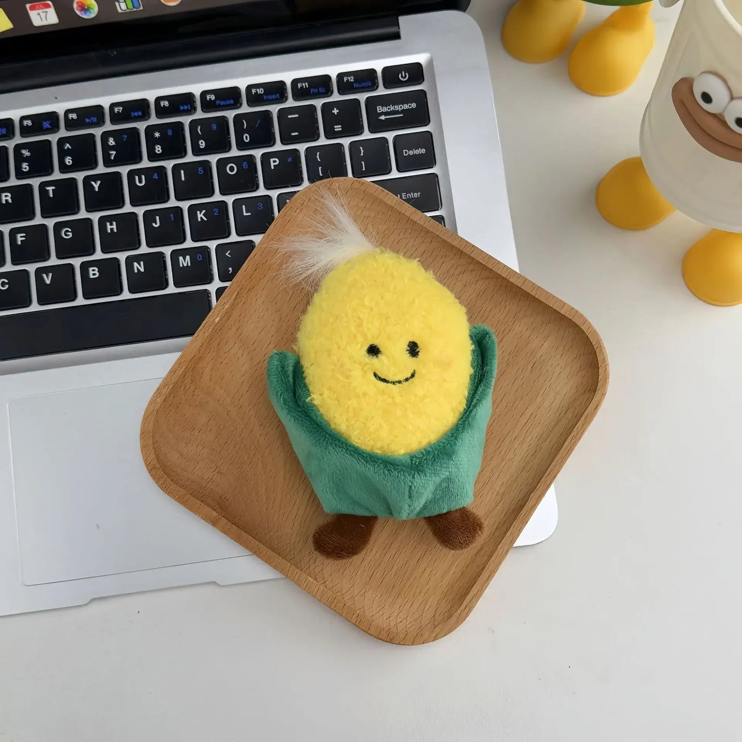 Porte-clés peluche fruits et légumes mignons – 45 modèles, idéal cadeau