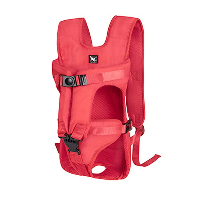 Sac à Dos de Transport pour Chat & Chien – Nylon Respirant, Porté Devant/Dos, S à XL