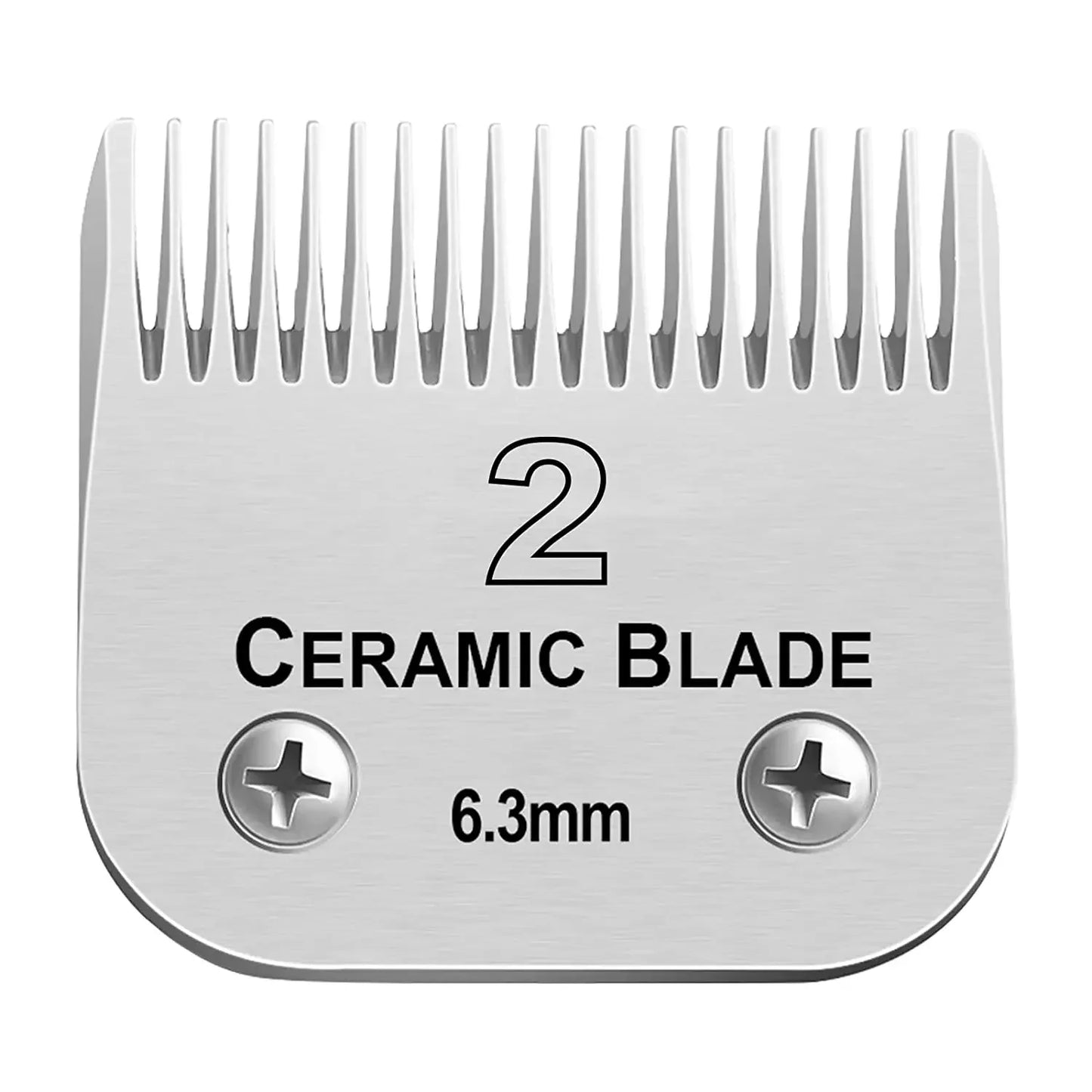 Lame de toilettage en céramique – Compatible Andis, Oster A5, Wahl KM