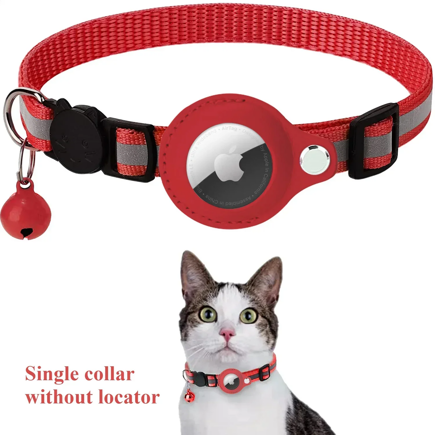 Traceur Bluetooth Anti-Perte pour Chat, Chien & Oiseau — 6 Mois d'Autonomie