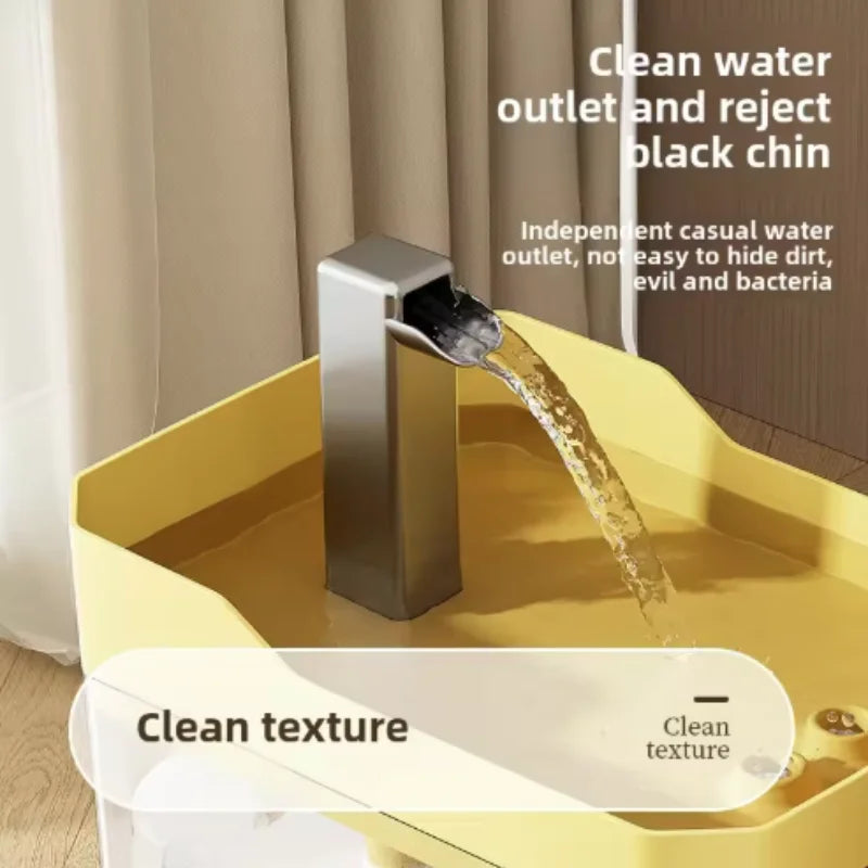 Fontaine à eau pour chat — Filtrante, circulante & rechargeable USB