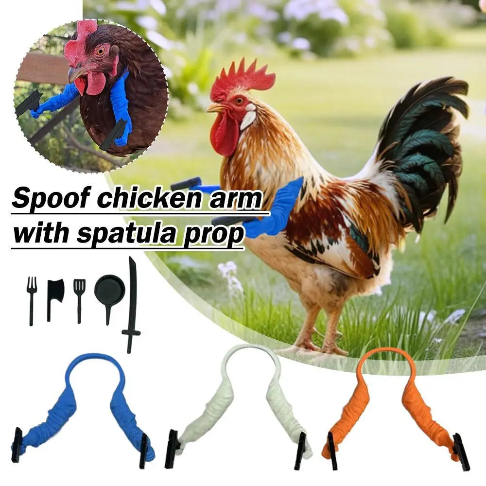 Bras de Poulet Humoristiques en PLA – Accessoire Volaille