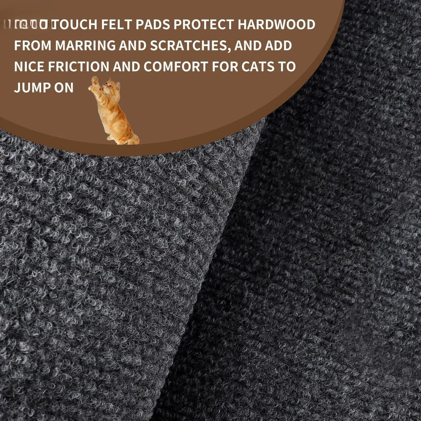 Tapis Griffoir Adhésif pour Chat — Protège Meubles, Antidérapant & Multifonction