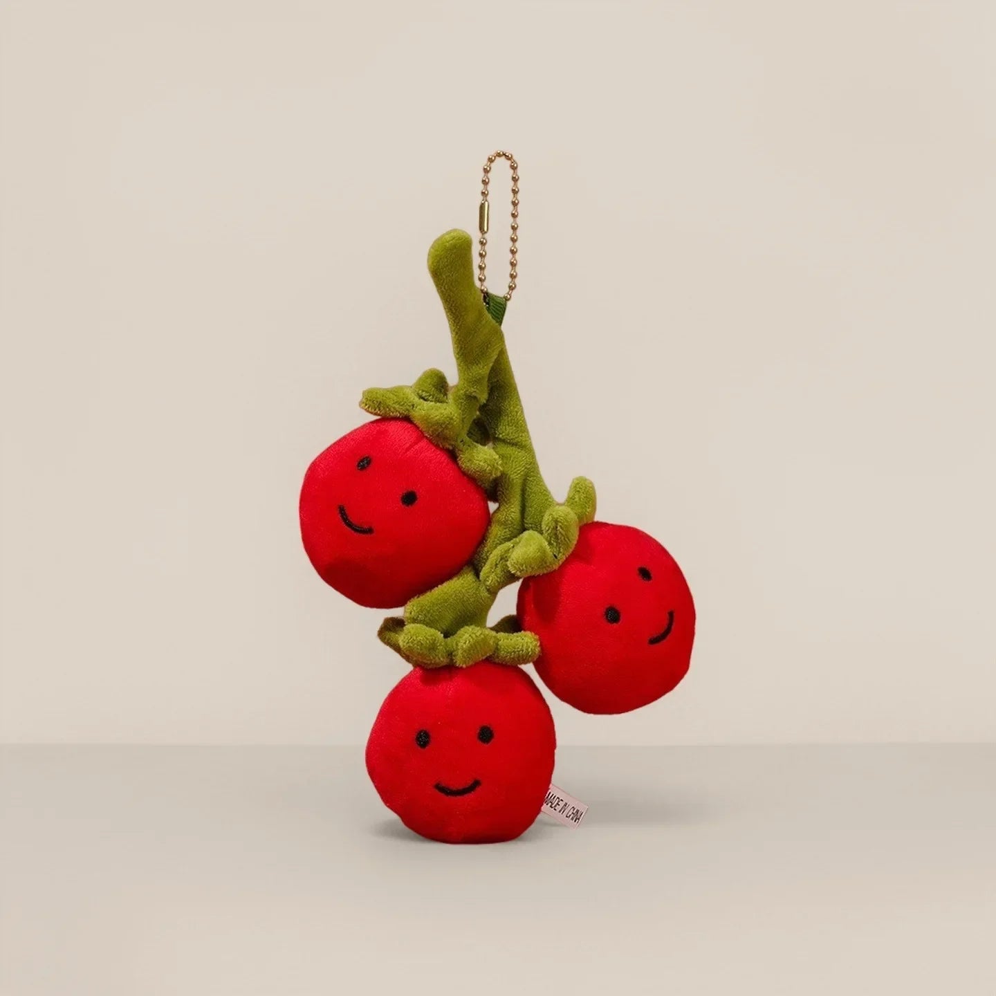 Porte-clés peluche fruits et légumes mignons – 45 modèles, idéal cadeau