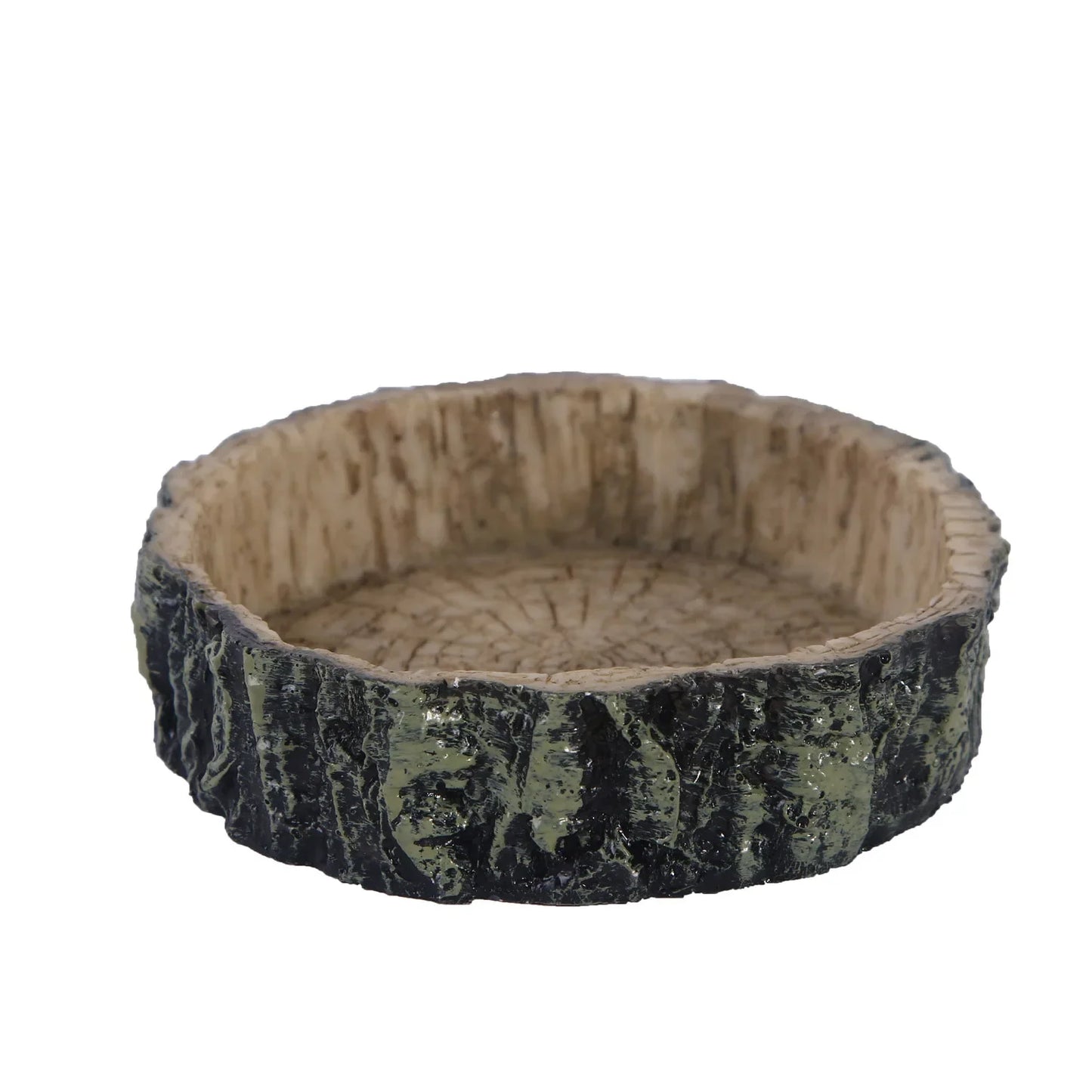 Bol en Résine pour Reptiles – Imitation Bois ou Roche, Terrarium