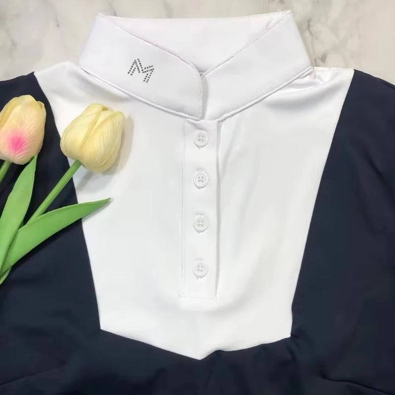 T-shirt d'équitation M LOGO – Femme