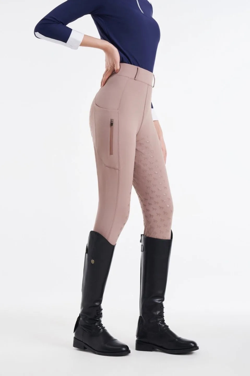 Pantalon d'équitation femme – Grip silicone, respirant et poches (S à XXL)