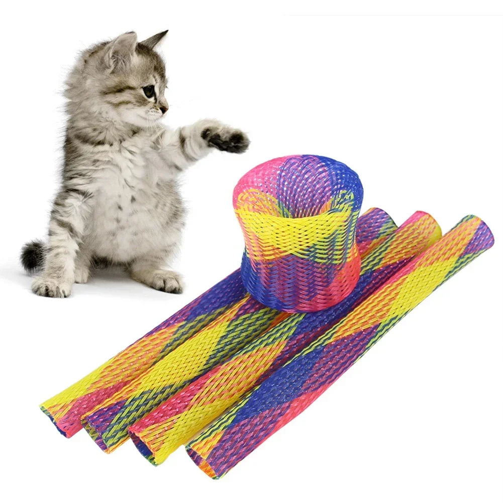 Jouets interactifs pour chat – Lot de 10 (griffes, mordre, s’amuser)