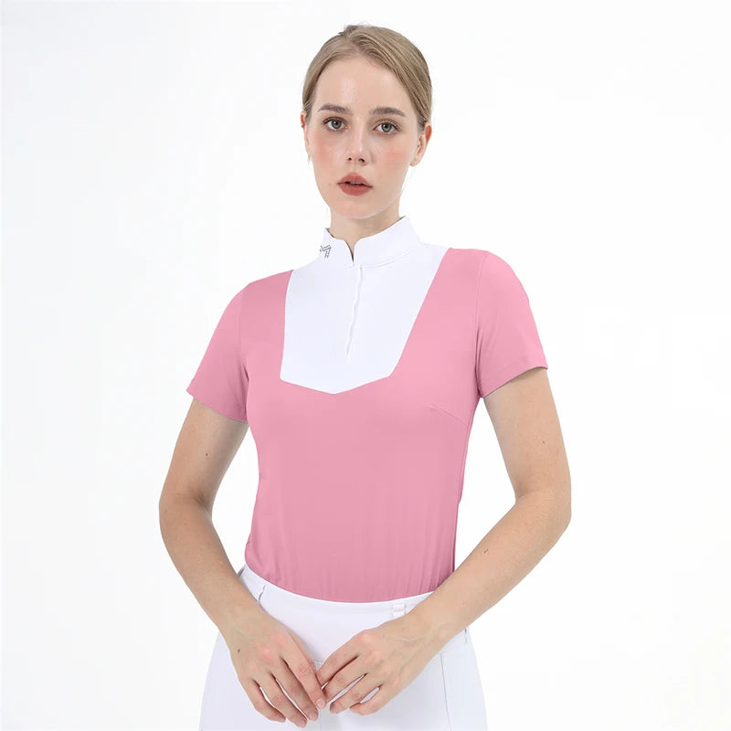 T-shirt d'équitation M LOGO – Femme