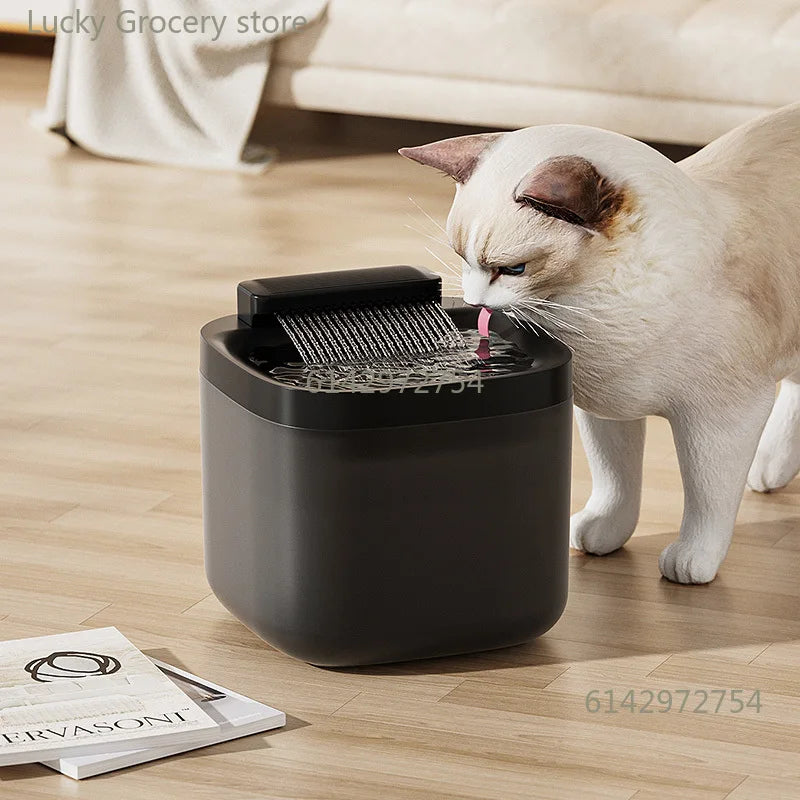 Fontaine à Eau pour Chat & Chien 3L | Pompe USB Silencieuse, Filtre & Anti-Sèchement