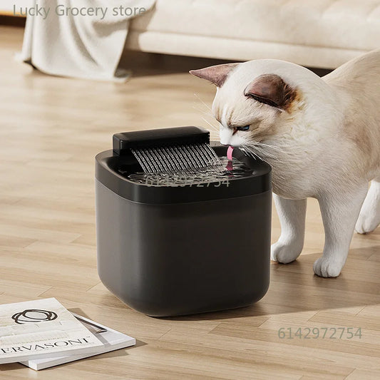 Fontaine à Eau pour Chat & Chien 3L | Pompe USB Silencieuse, Filtre & Anti-Sèchement