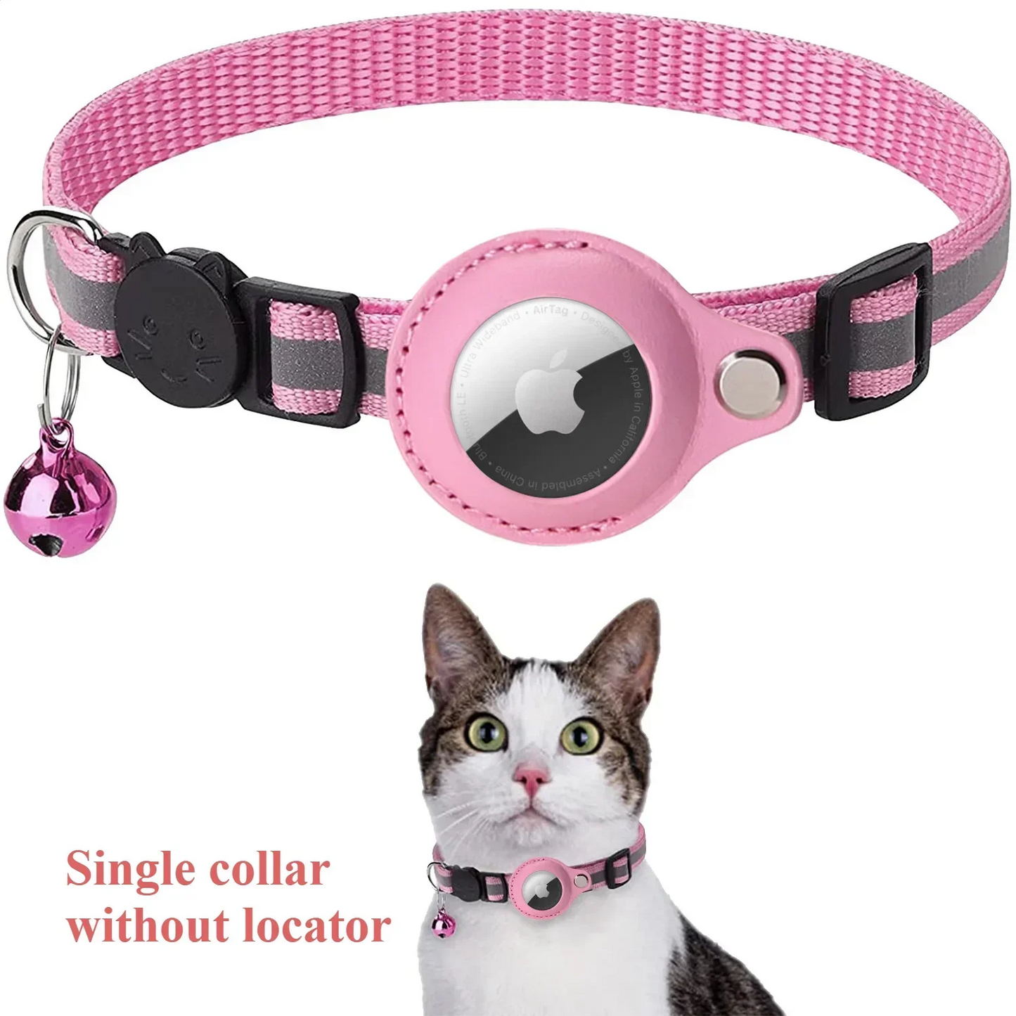 Traceur Bluetooth Anti-Perte pour Chat, Chien & Oiseau — 6 Mois d'Autonomie
