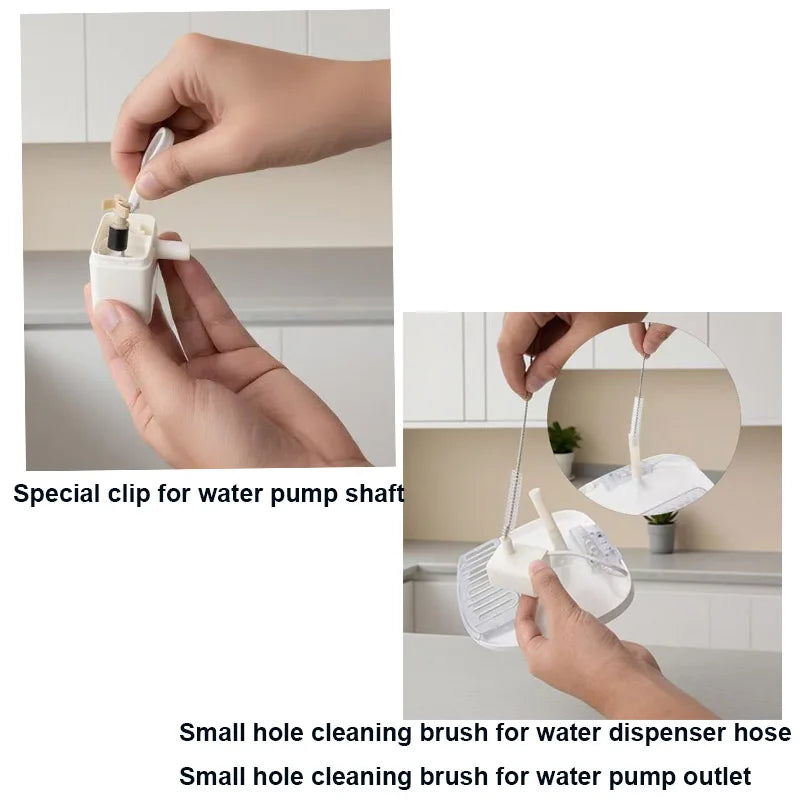 Kit de Nettoyage pour Fontaine à Eau Chat & Chien — 3-en-1 ou 5-en-1
