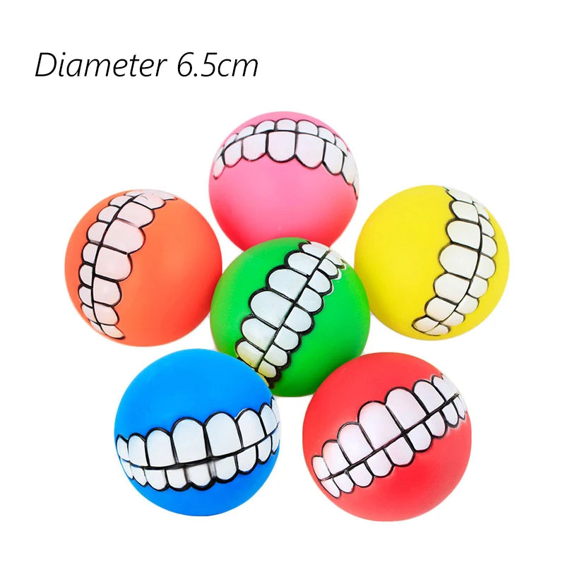 Balle Couinante pour Chiot & Petit Chien – 6 cm, 17 Modèles, Jouet à Mâcher XLeiPet