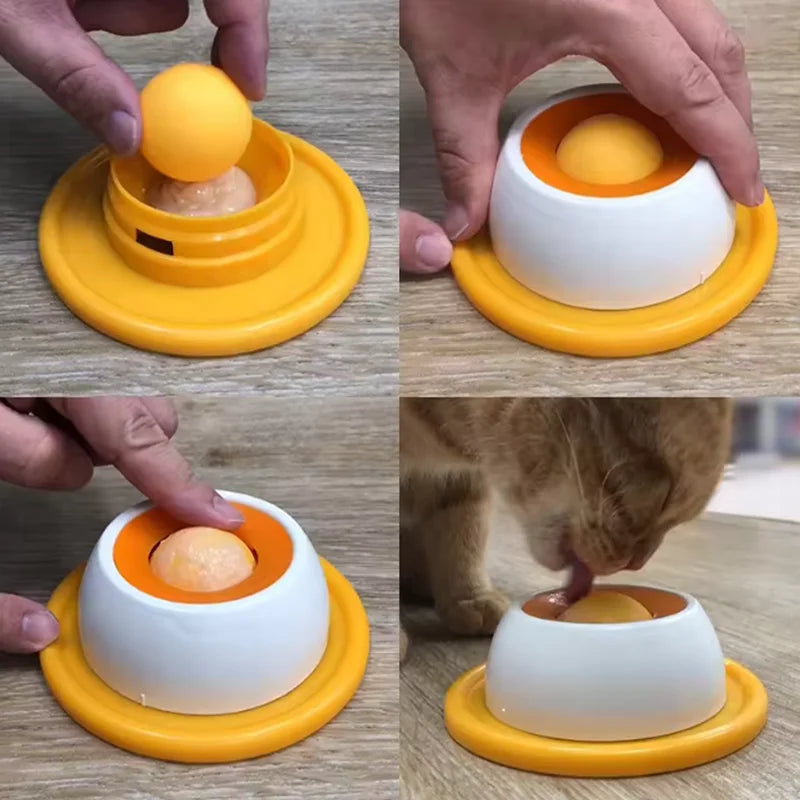 Jouet Lick Mat Anti-Glouton pour Chien & Chat — Alimentation Lente
