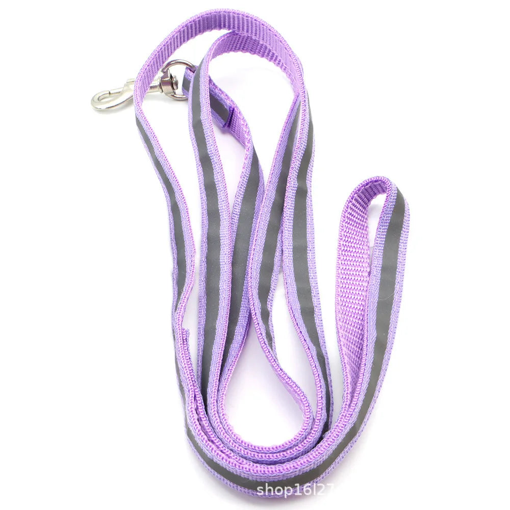 Laisse Réfléchissante pour Chien, Chat & Lapin – 1,2M, Clochette, 13 Coloris