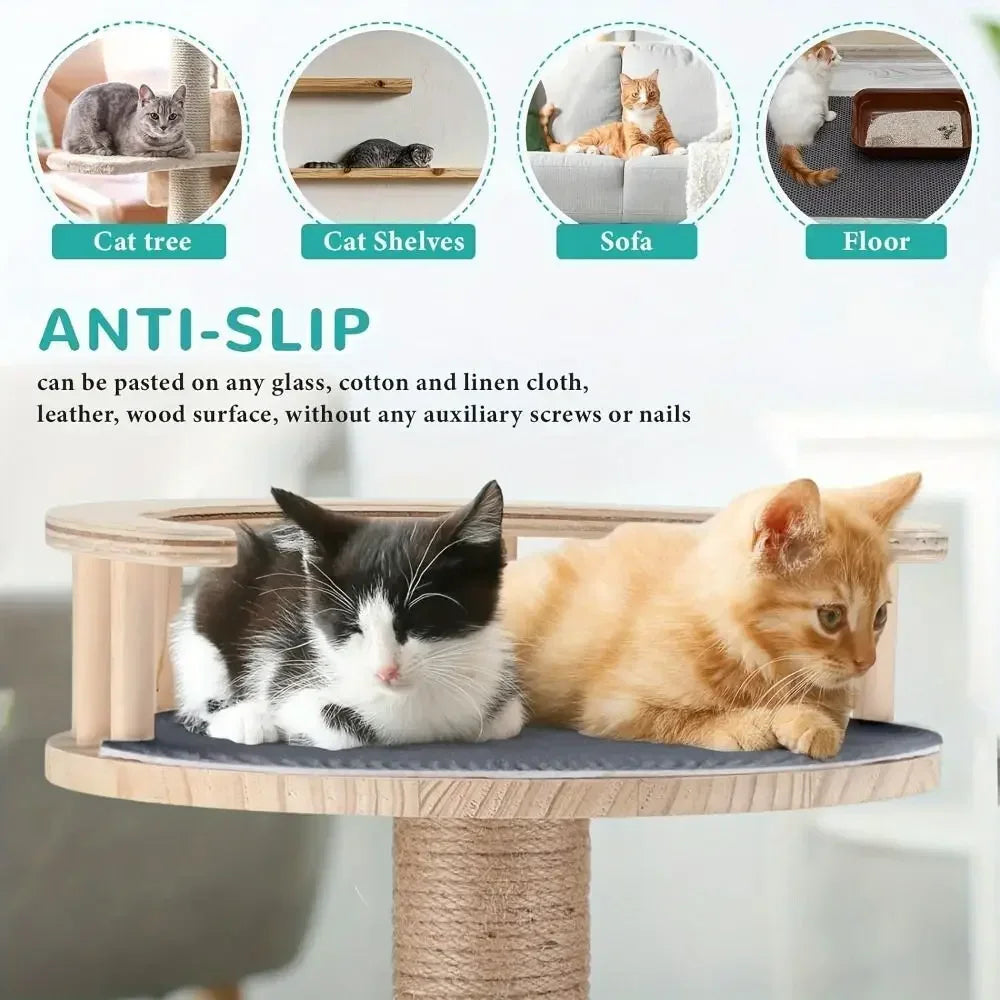 Tapis Griffoir Adhésif pour Chat — Protège Meubles, Antidérapant & Multifonction