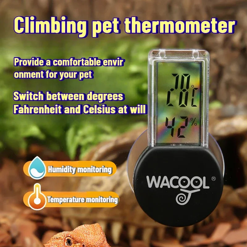 Hygromètre & Thermomètre pour Terrarium – Surveillance Température & Humidité
