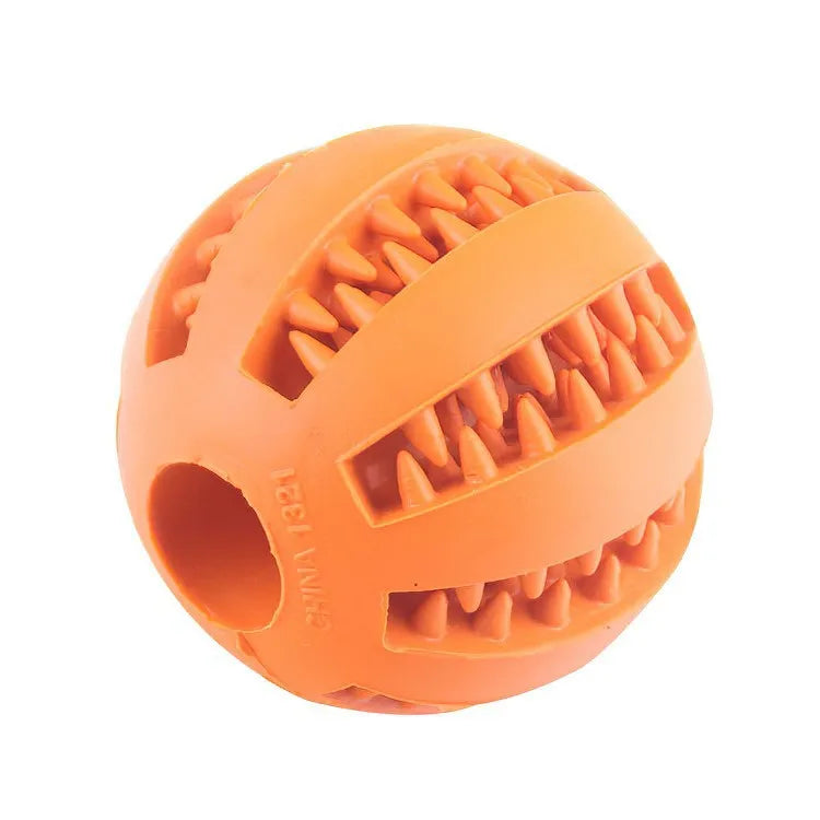 Balle Caoutchouc pour Chien – Non Toxique, Distributrice de Friandises, Nettoyage Dentaire