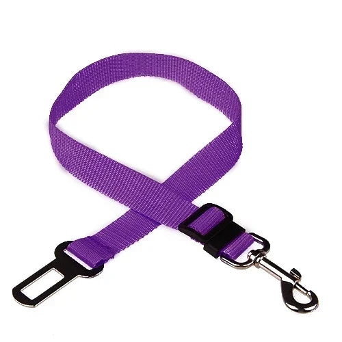 Ceinture de sécurité réglable pour chien et chat en voiture
