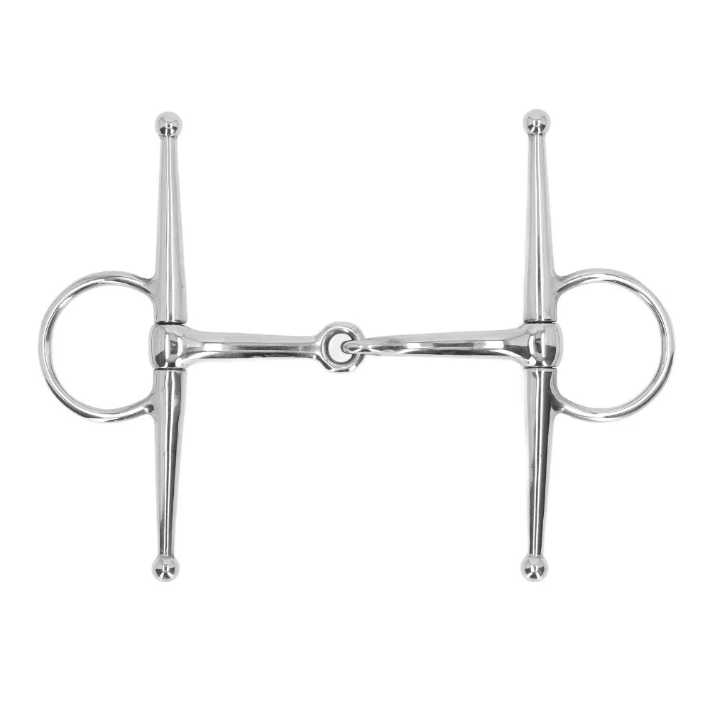 Mors Snaffle Full Cheek Articulé pour Cheval – Acier Inoxydable