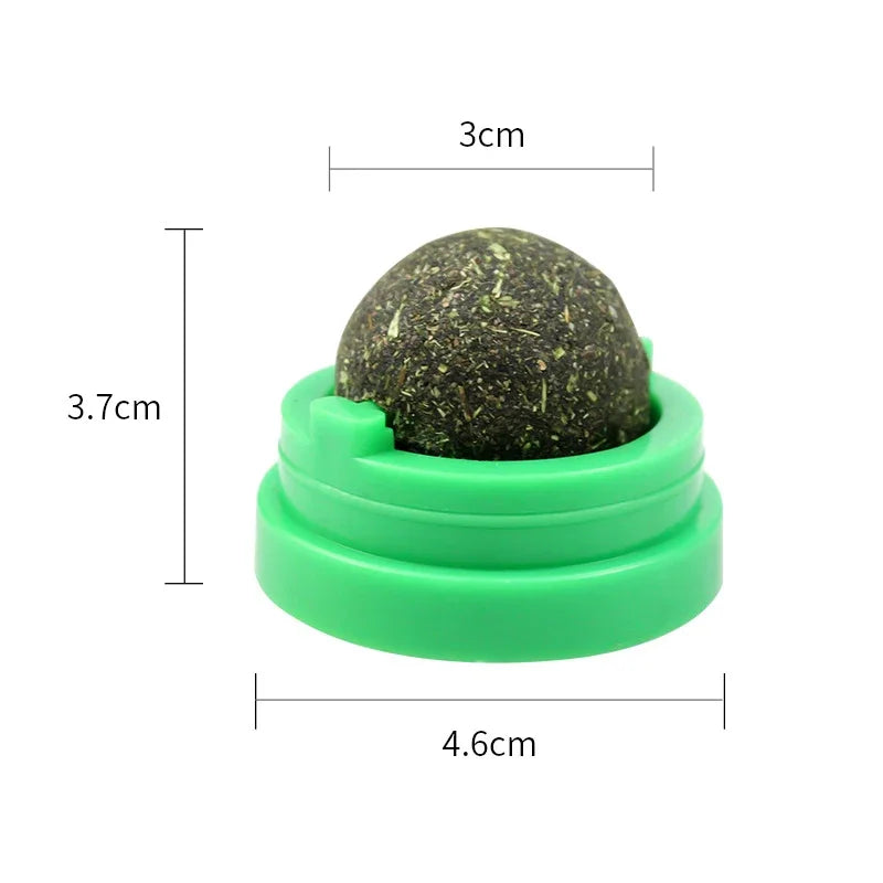 Balle Griffoir Murale au Catnip pour Chat — Stimulante & Digestive