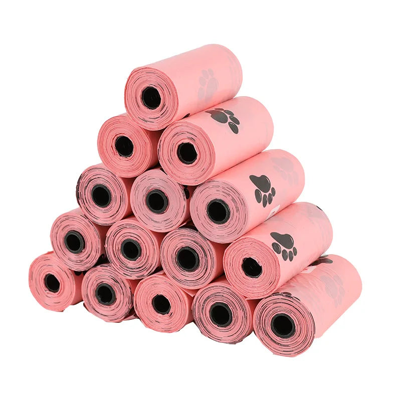 Sacs à crottes biodégradables pour chien – Lot de 1 à 21 rouleaux
