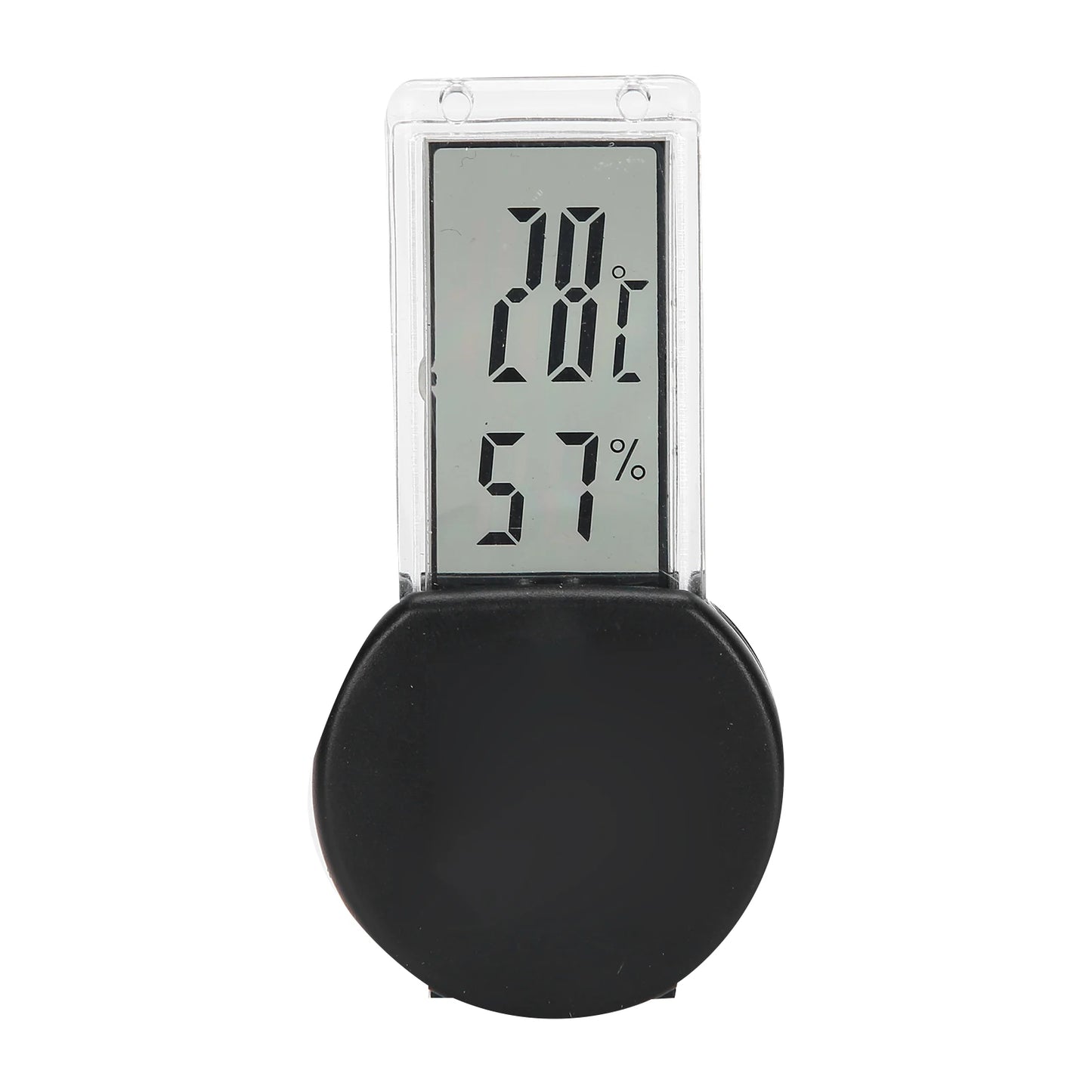 Thermomètre Hygromètre Digital pour Terrarium Reptiles – Affichage Température & Humidité, IP5, Ventouse