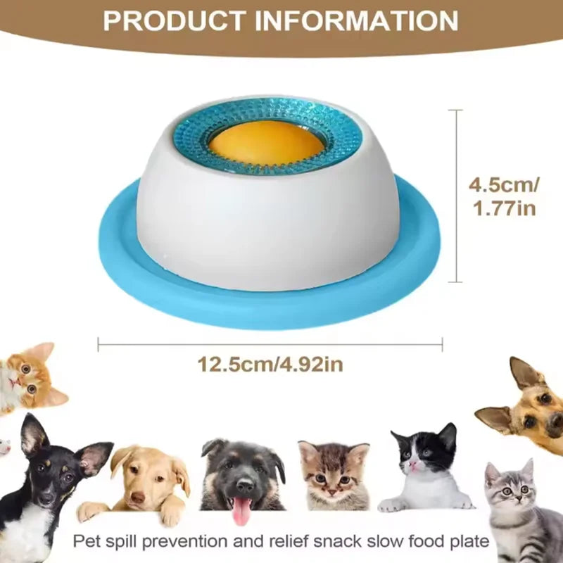 Jouet Lick Mat Anti-Glouton pour Chien & Chat — Alimentation Lente