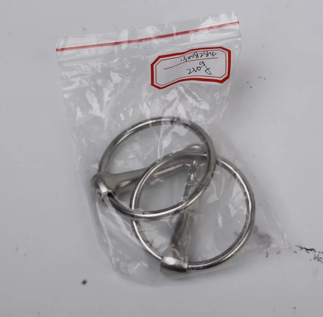 Mors Snaffle à Anneau Mobile pour Cheval – Fer Antirouille