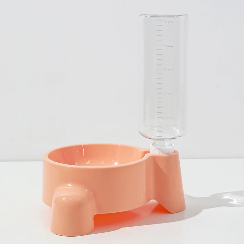 Distributeur d'eau automatique pour gamelle — Chiot & chat