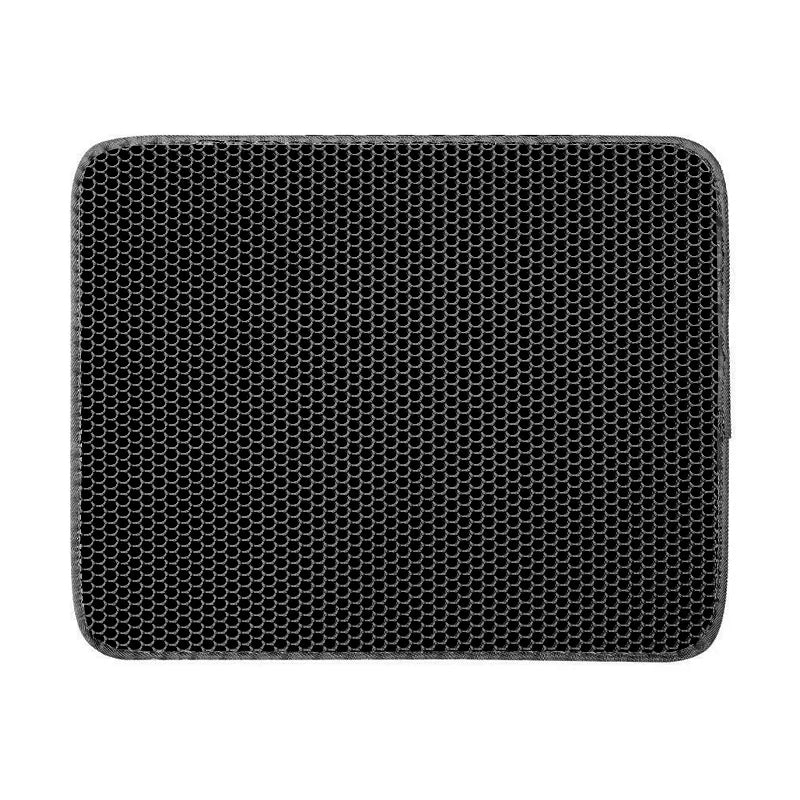 Grote kattenbakmat, waterdicht, voor huisdieren. Antislip dubbellaagse kattenbakmat. Huisdierenproduct.