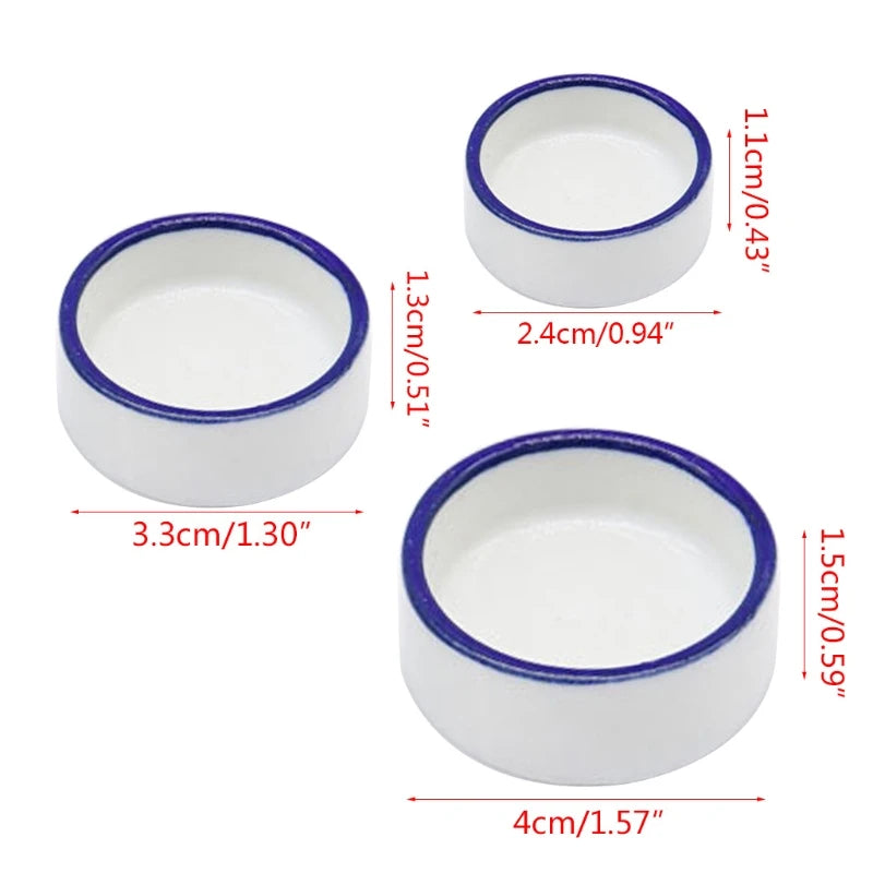 Mini Bol en Céramique pour Reptiles – Alimentation & Eau, S/M/L