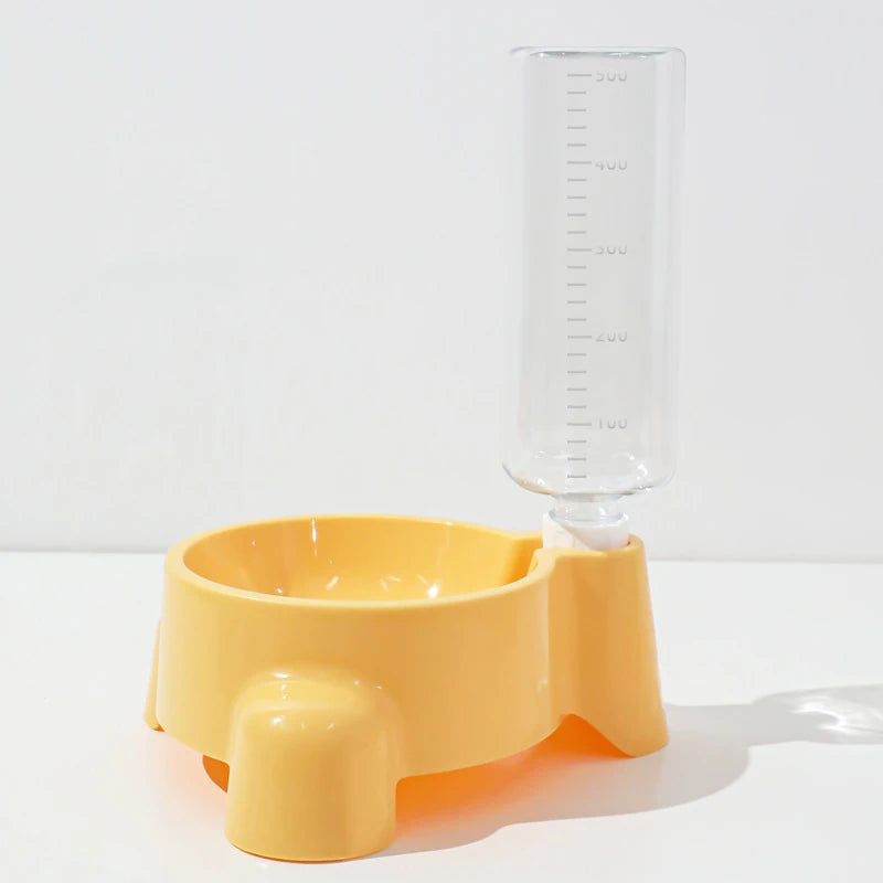 Distributeur d'eau automatique pour gamelle — Chiot & chat