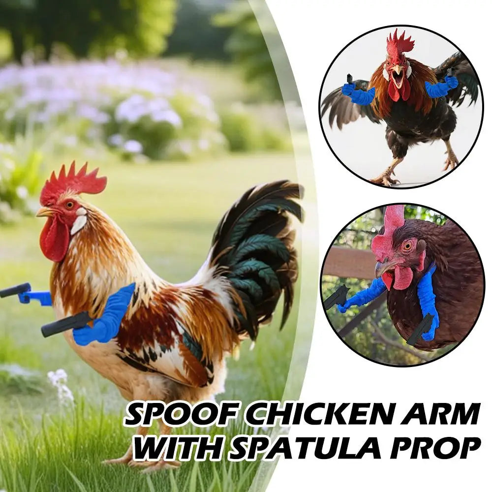 Bras de Poulet Humoristiques en PLA – Accessoire Volaille