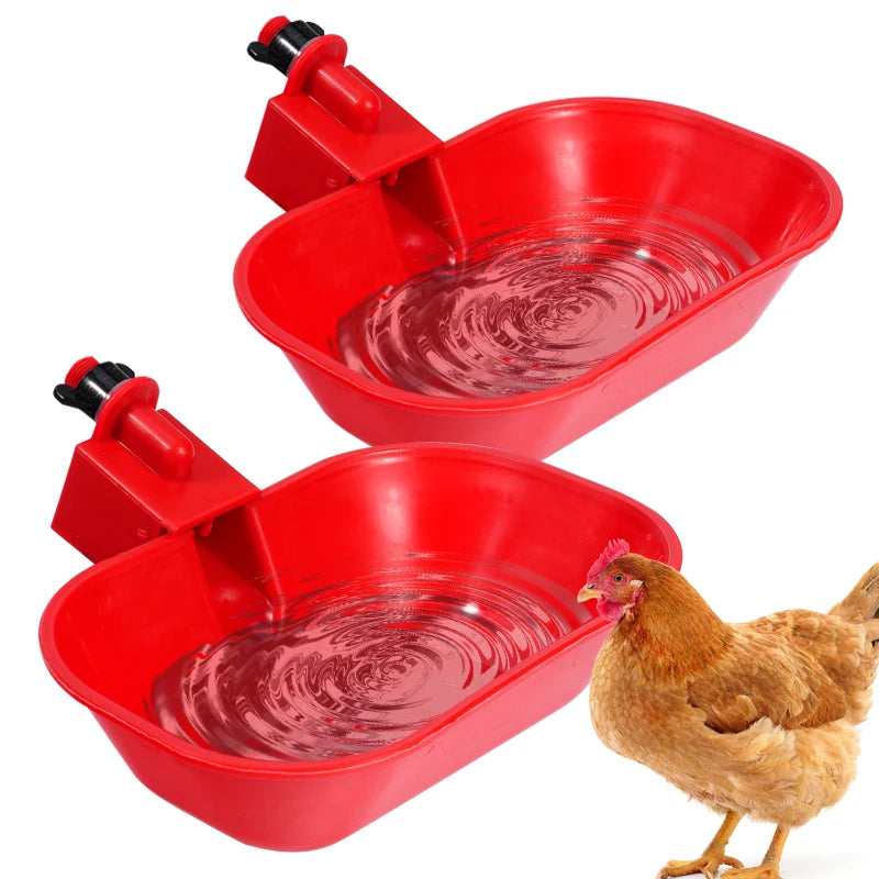 Abreuvoir Automatique pour Volailles – Lot de 3, 6 ou 10 Pièces