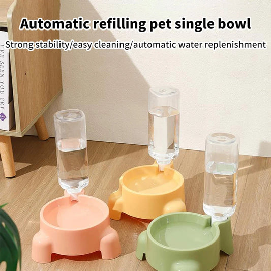 Distributeur d'eau automatique pour gamelle — Chiot & chat