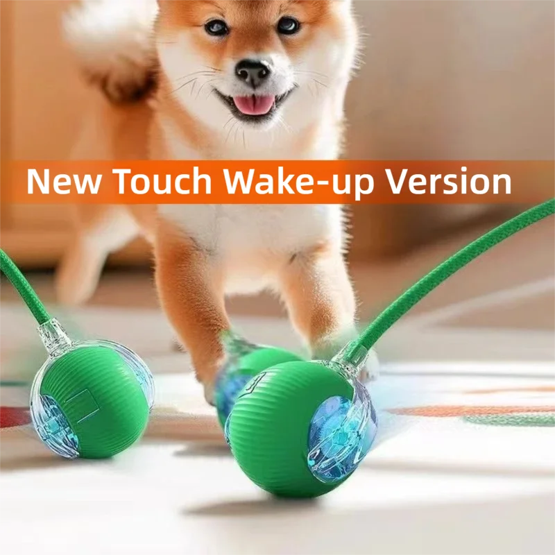 Balle Interactive Automatique pour Chien – Rechargeable USB-C, 3 Modes, Évitement d'Obstacles