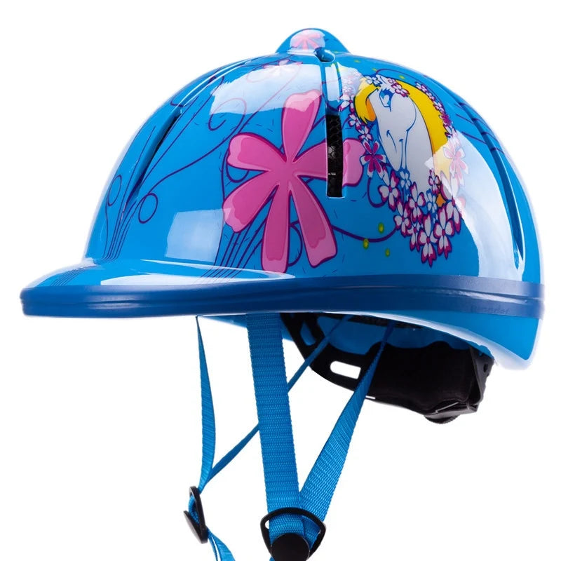 Casque équestre enfant réglable – Certifié SEI, tour de tête 48–54 cm