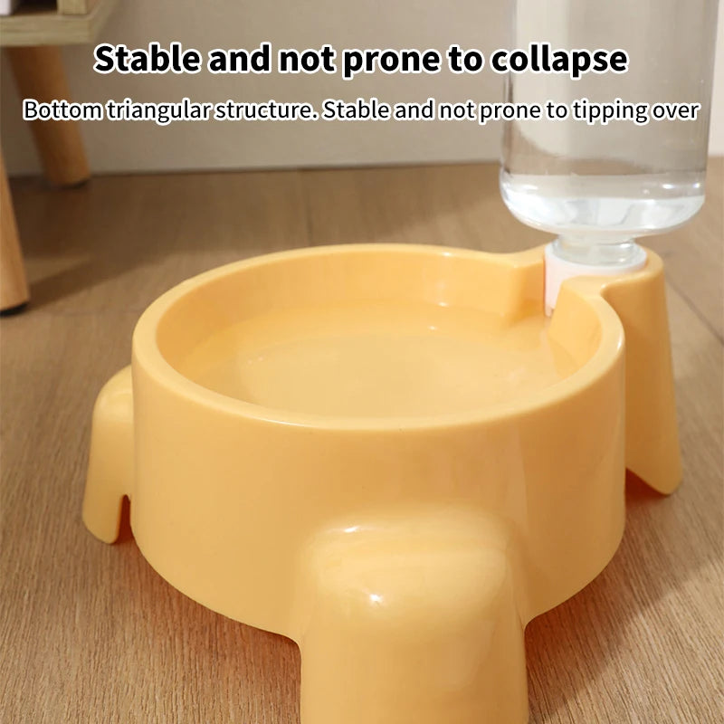 Distributeur d'eau automatique pour gamelle — Chiot & chat