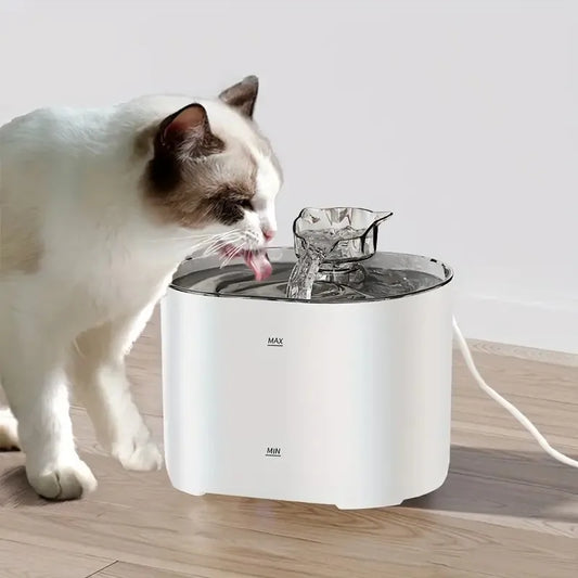 Fontaine à eau silencieuse pour chat — 2,2 L