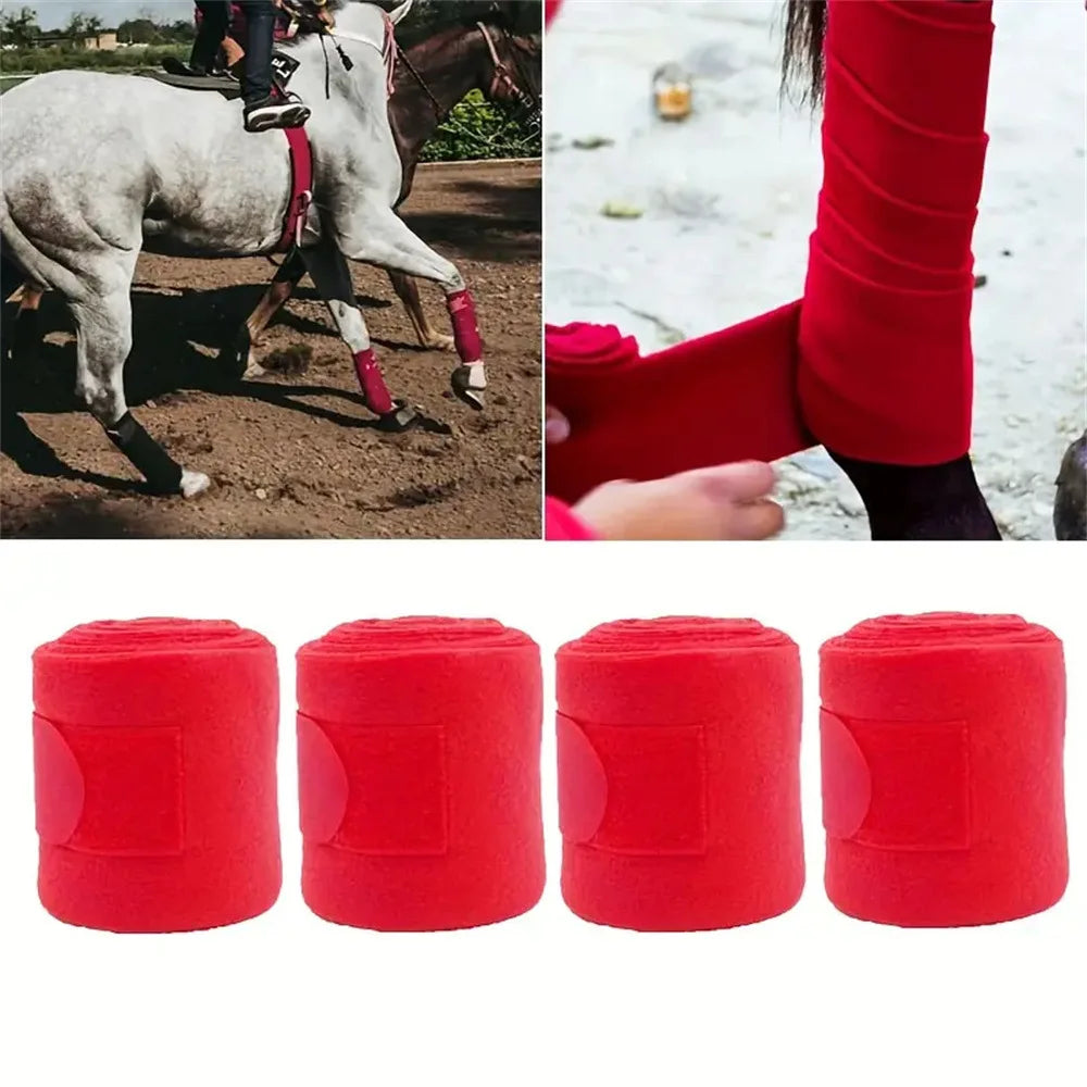 Bandages de protection jambes cheval – Polaire respirante 2,5 m