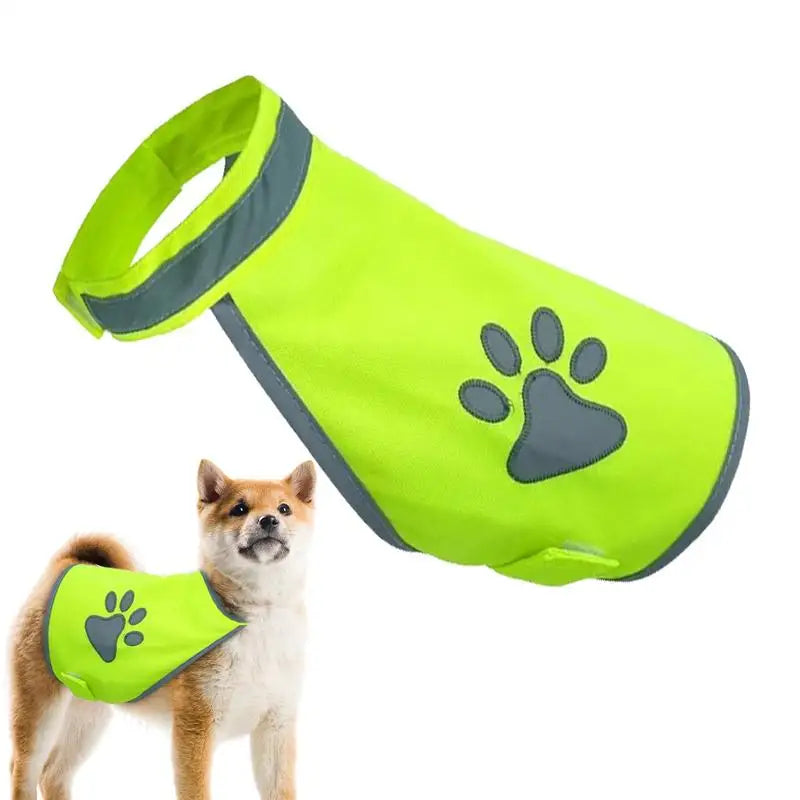 Reflecterend veiligheidsvest voor honden met harnas, hoge zichtbaarheid 's nachts, ademend, ideaal voor puppywandelingen, training en wandelen.