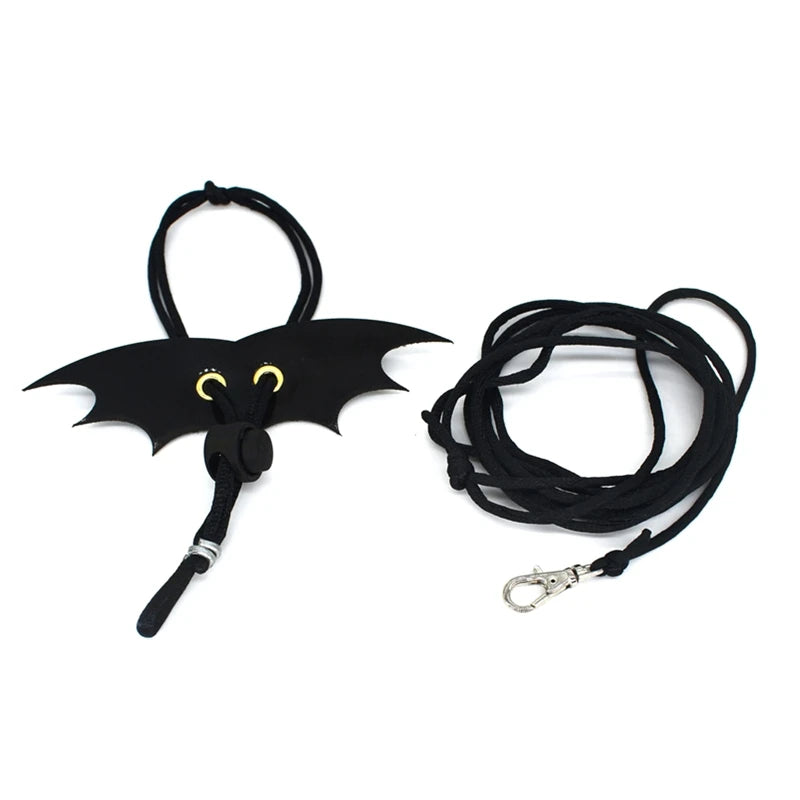 Harnais & Laisse pour Dragon Barbu — Ailes Décoratives, Taille S/M