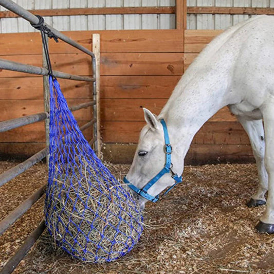 Filet à foin slow feed pour cheval – Mailles fines 94 cm
