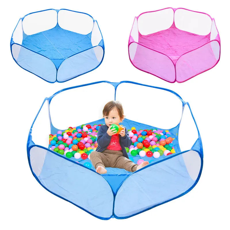 Parc pliable transparent pour animaux – Intérieur & extérieur