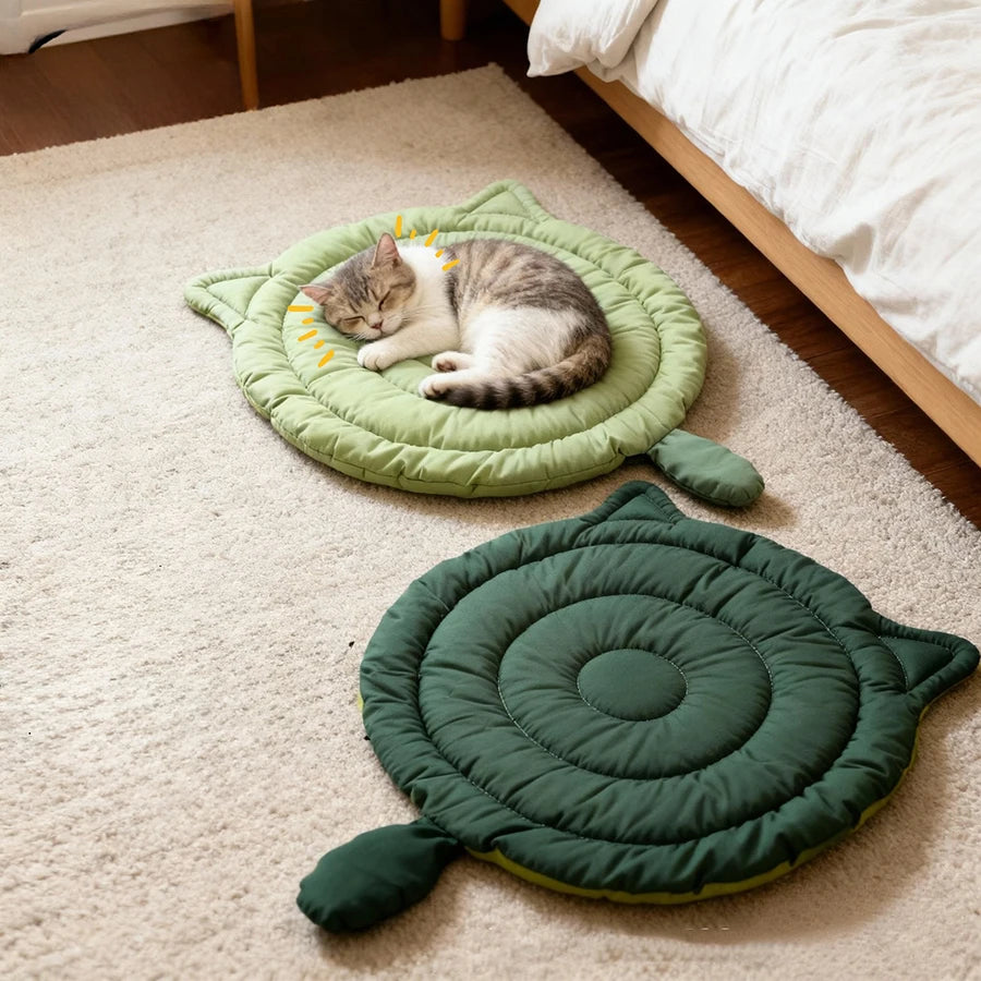 Coussin de couchage pour chien et chat — Doux, respirant, lavable