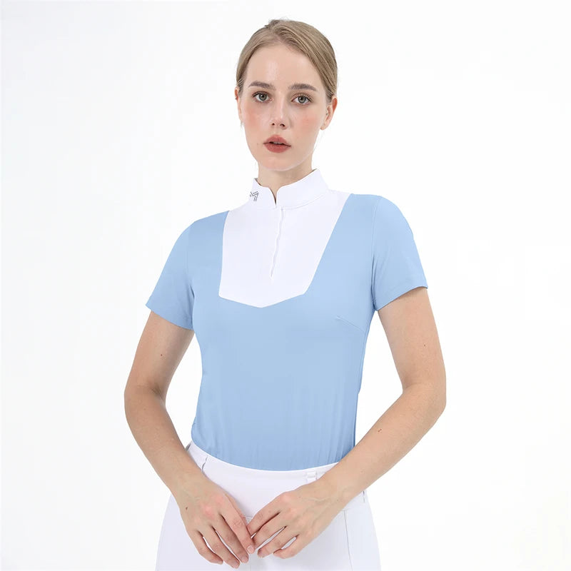 T-shirt d'équitation M LOGO – Femme